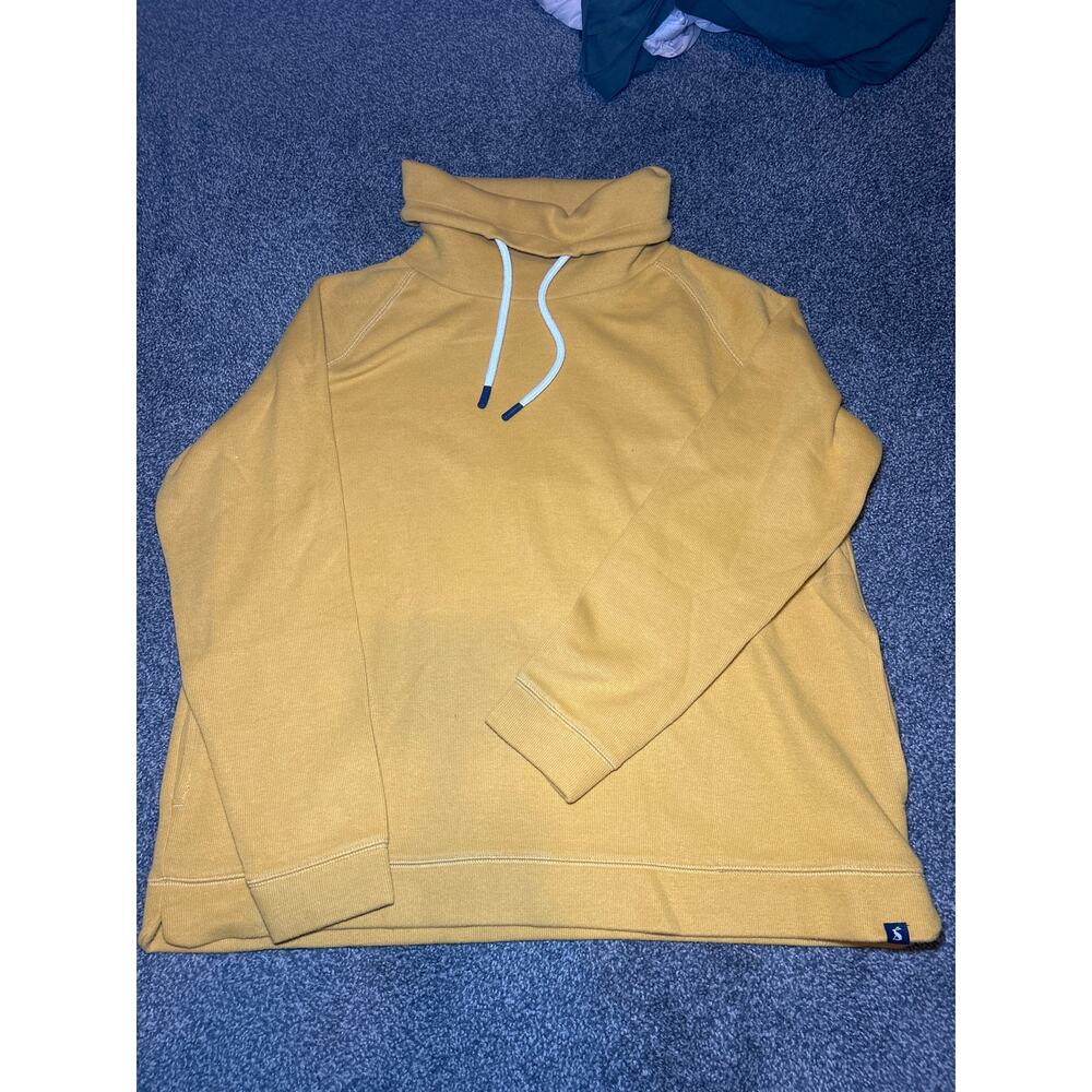 Joules Nadia Mock Neck
Pullover Sweatshirt Yellow
Women's US 14 with pockets